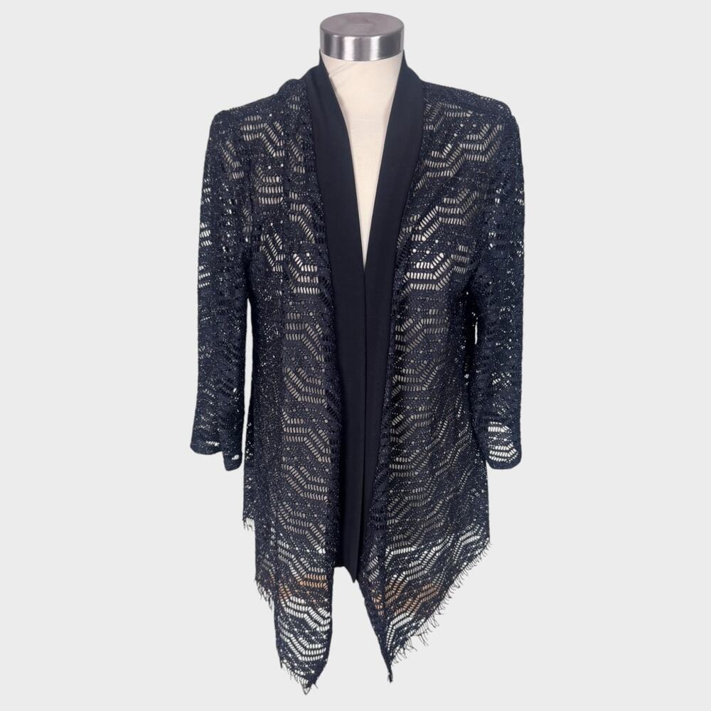 R&M Richards Xl Open Front 3/4 Sleeve Open Front … - image 2